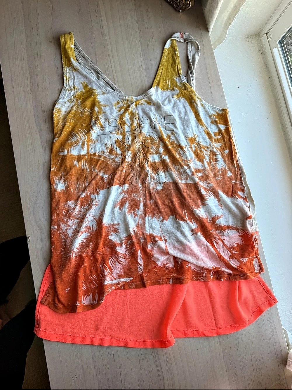 Express Women's Abstract Print Tank Top Size Medium